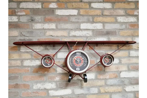 Aeroplane Clock / Shelf