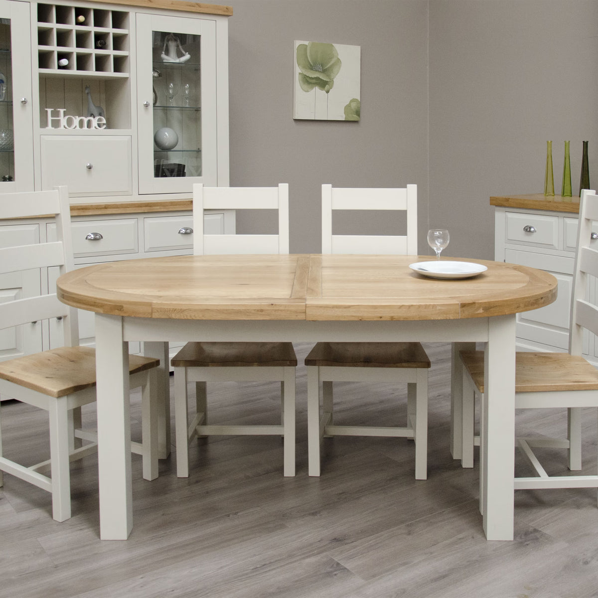 Painted Deluxe Oval table
