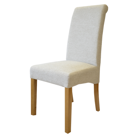 Naples Beige Chair (Oak legs)