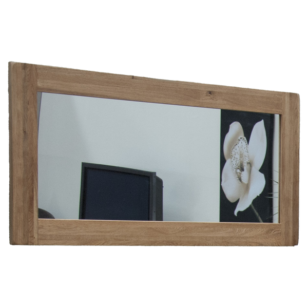 Rustic Oak Large Mirror