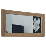 Rustic Oak Large Mirror