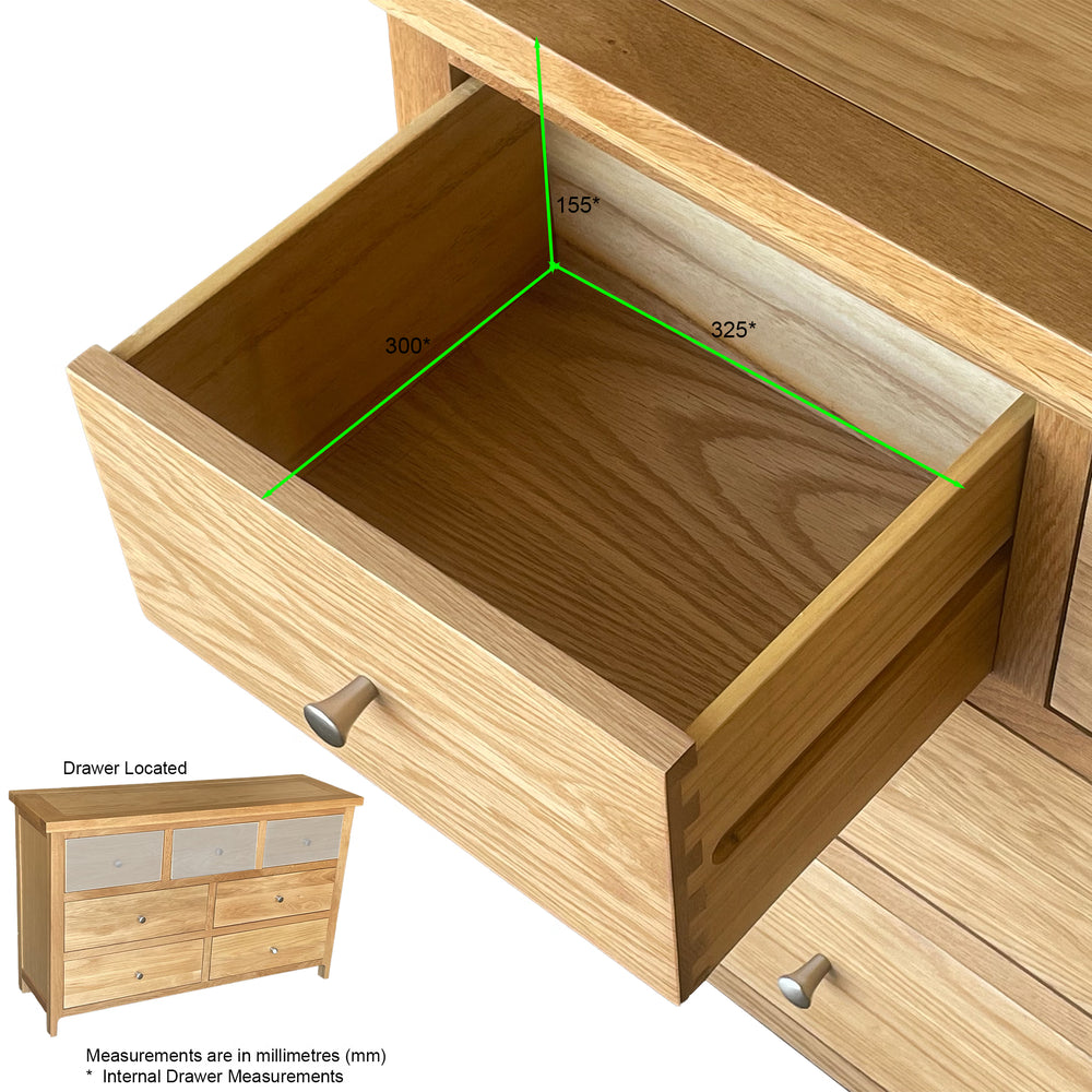 Como 7 Drawer Chest