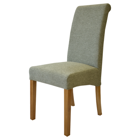 Naples Green Chair (Oak legs)