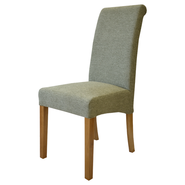 Naples Green Chair (Oak legs)