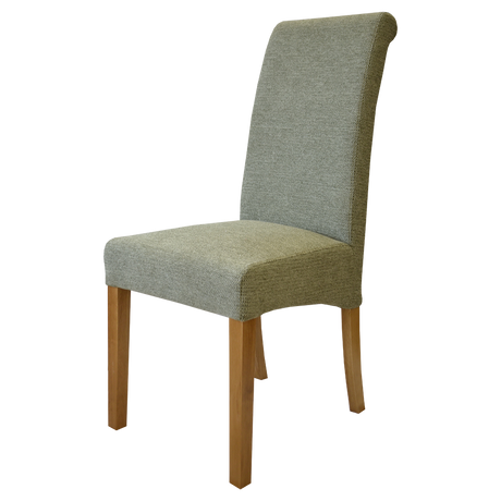 Naples Green Chair (Oak legs)
