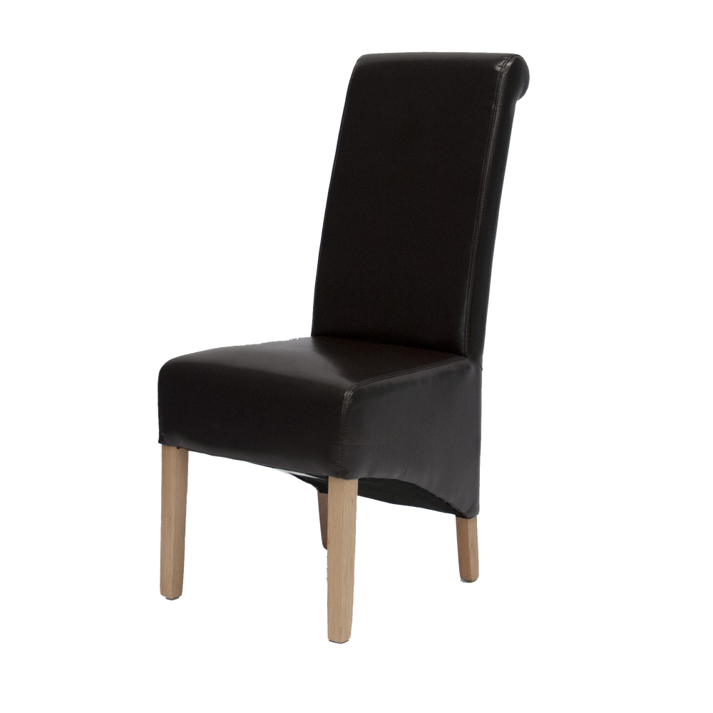 Richmond Brown Dining Chair - BONDED