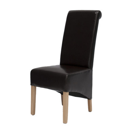 Richmond Brown Dining Chair - BONDED