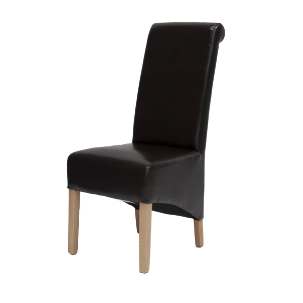 Richmond Brown Dining Chair - BONDED