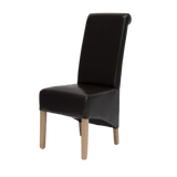 Richmond Brown Dining Chair - BONDED