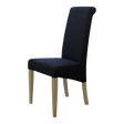 Italia Charcoal Fabric Chair