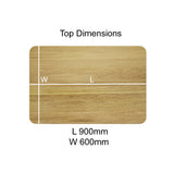 Scandic V - Medium Lamp Table