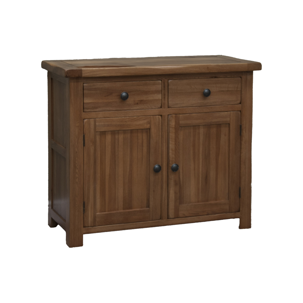 Rustic Oak Small Sideboard
