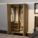 Scandic wardrobe - configurable layout