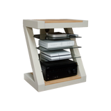 Painted Z Hifi Cabinet