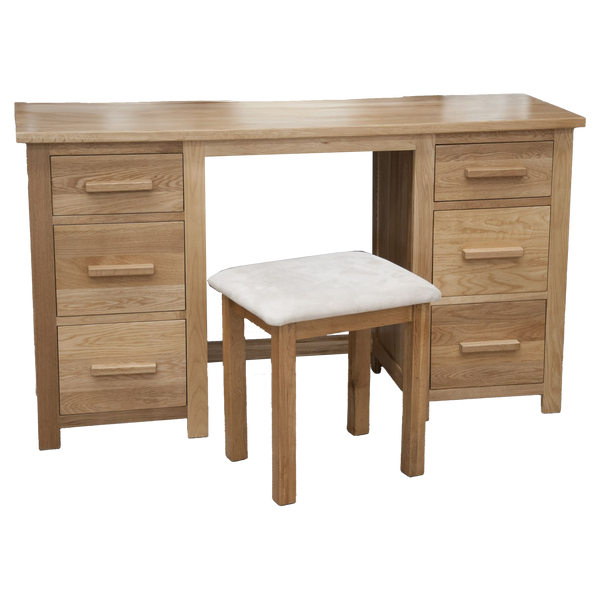 Opus Twin Pedestal Dressing Table and Stool