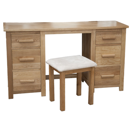 Opus Twin Pedestal Dressing Table and Stool