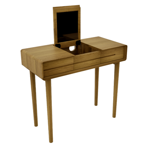 Scandic dressing table with mirror