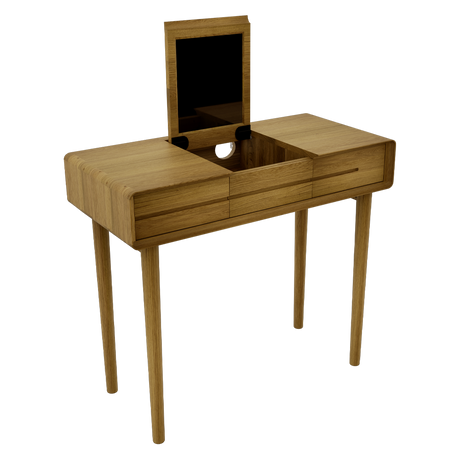 Scandic dressing table with mirror