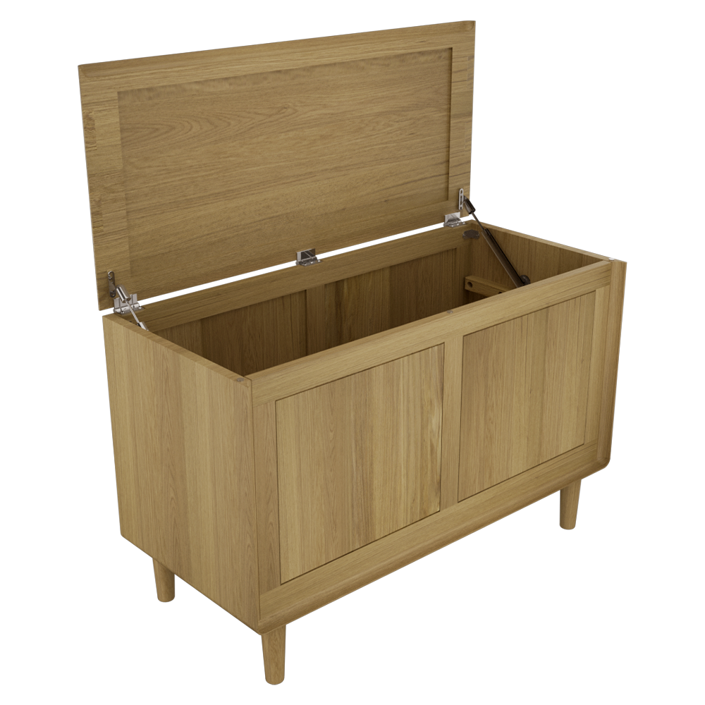 Scandic blanket box