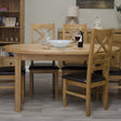 Deluxe Oval Extending Dining Table