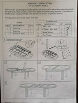 Painted Deluxe Oval table