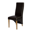 Wave Coco/Bone Contrast piping Dining Chair