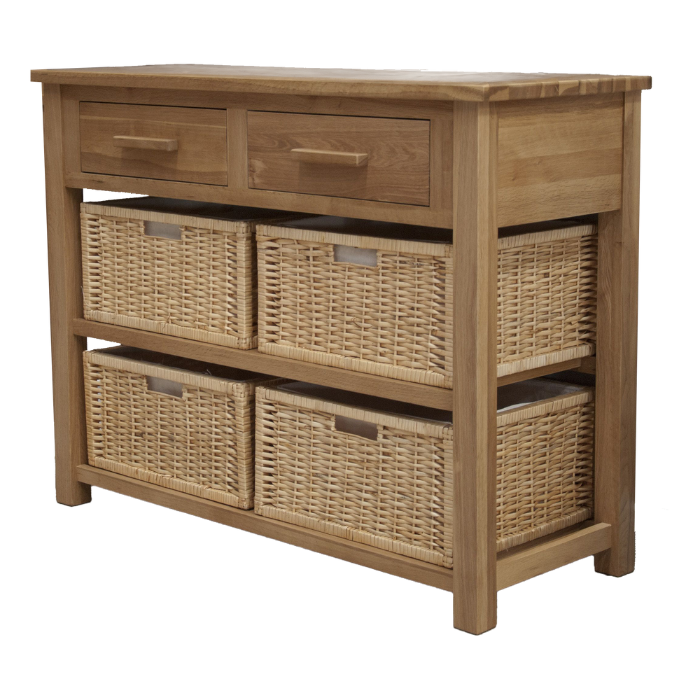 Opus Basket Hall Table