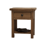 Rustic Oak Lamp/Sofa Table