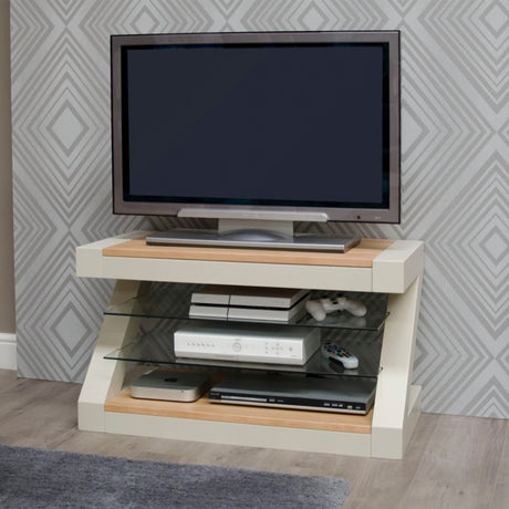 Painted Z TV Cabinet