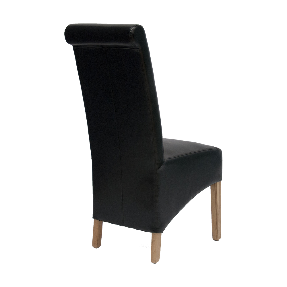 Richmond Black Dining Chair - BONDED