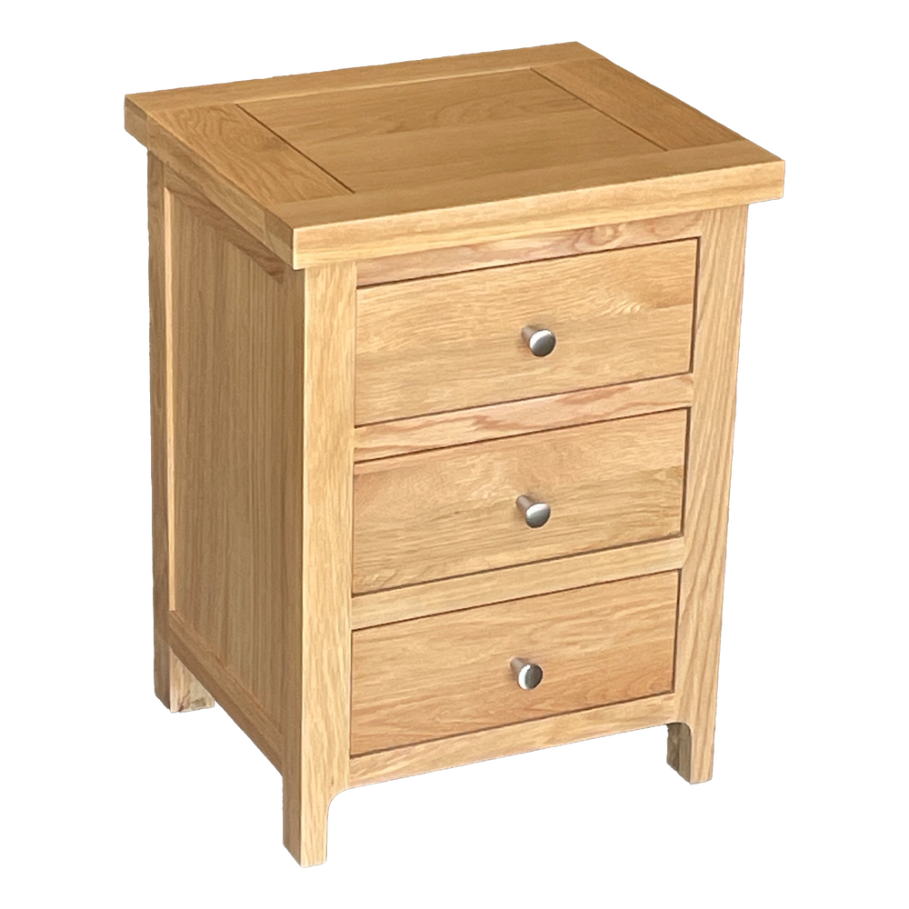 Como 3 Drawer Bedside Cabinet