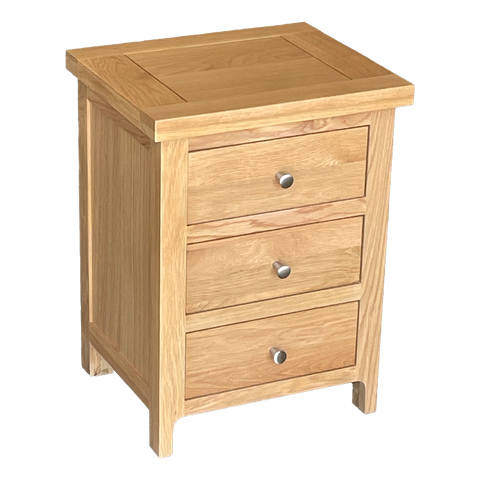 Como 3 Drawer Bedside Cabinet