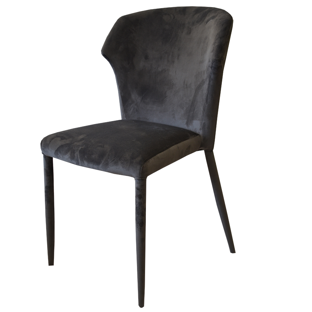 Osaka Velvet Grey Chair