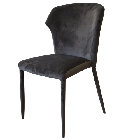 Osaka Velvet Grey Chair