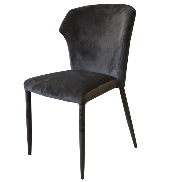 Osaka Velvet Grey Chair