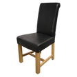 Henley BLACK Dining Chair - FULL LEATHER