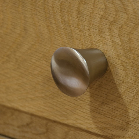 Metal Large Round Knob - Torino Style