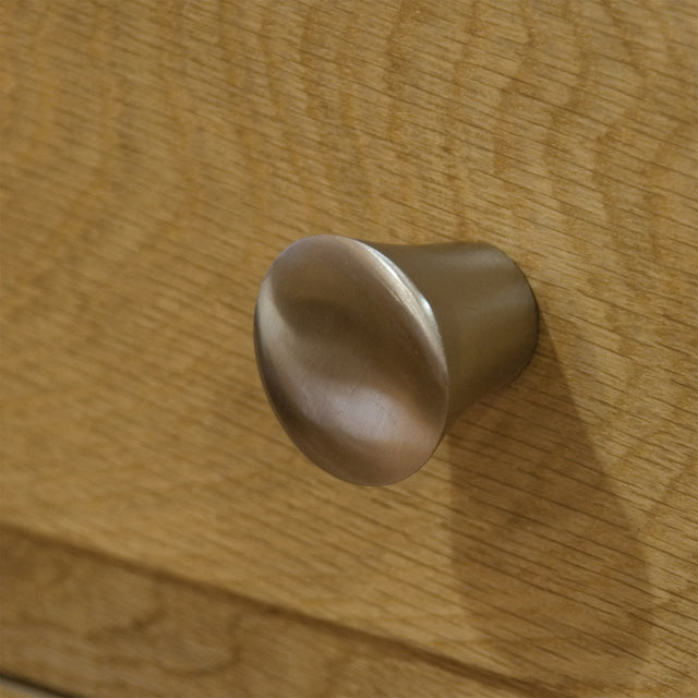 Metal Large Round Knob - Torino Style