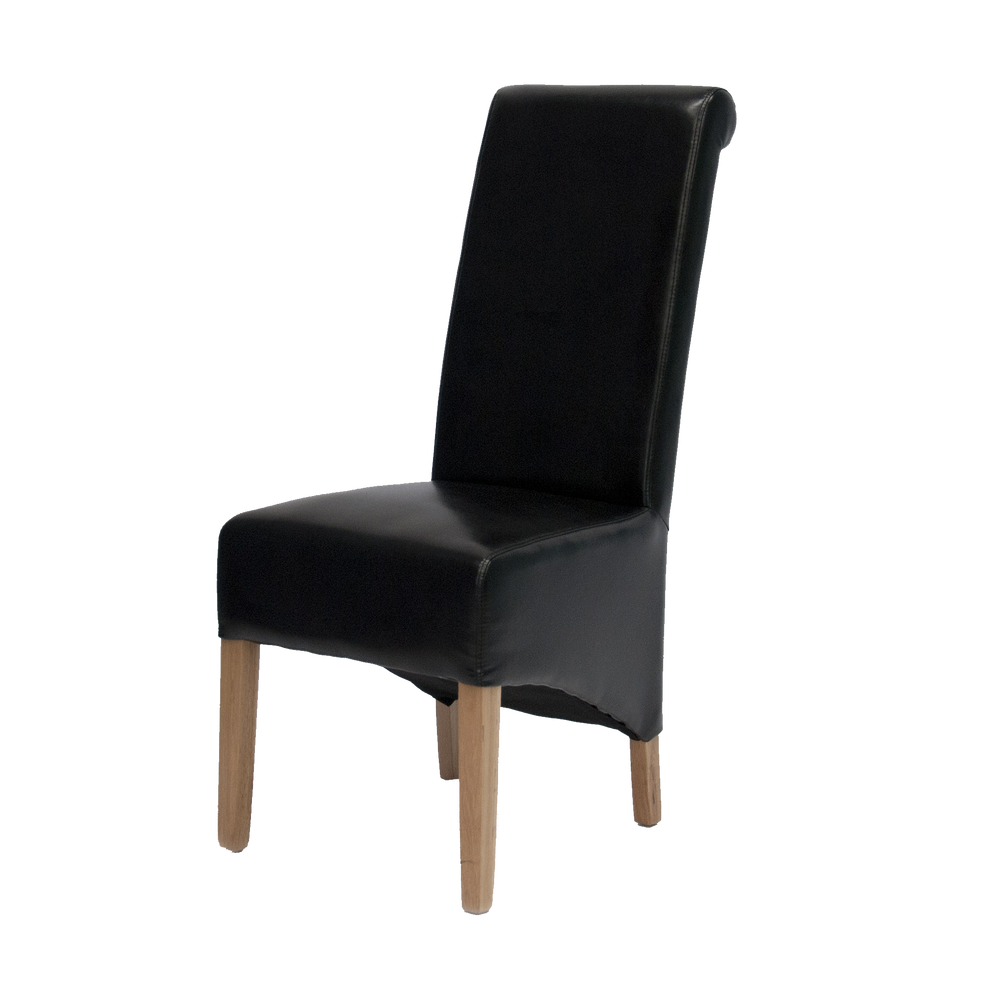 Richmond Black Dining Chair - BONDED