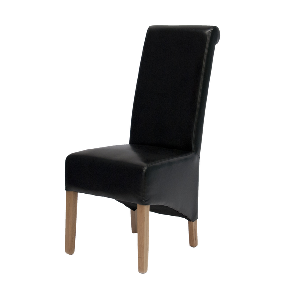Richmond Black Dining Chair - BONDED
