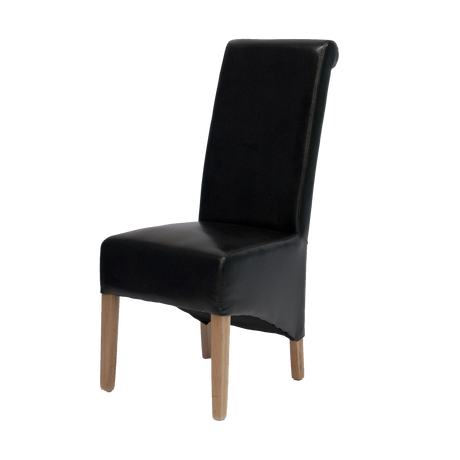 Richmond Black Dining Chair - BONDED