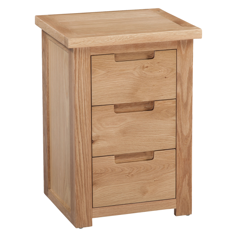 Moderna 3 Drawer Bedside