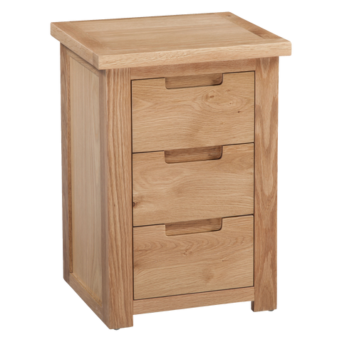 Moderna 3 Drawer Bedside