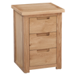 Moderna 3 Drawer Bedside