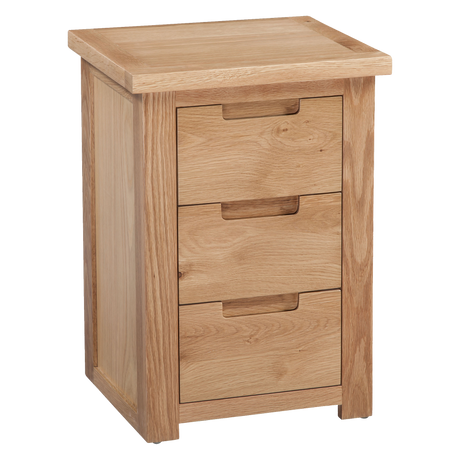 Moderna 3 Drawer Bedside