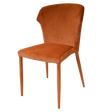 Osaka Velvet Orange Chair