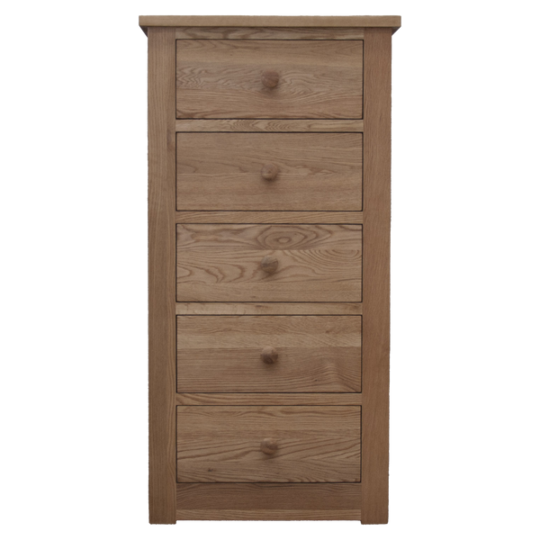 Torino 5 Drawer Narrow Chest