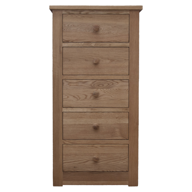 Torino 5 Drawer Narrow Chest