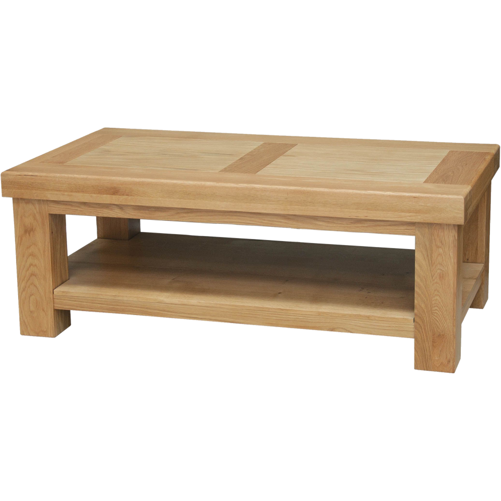Bordeaux 4 x 2 Coffee Table with shelf