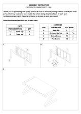 6 X 3 Z Dining Table
